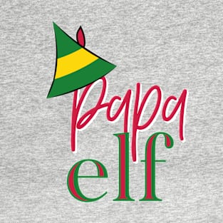Papa Elf Christmas shirt T-Shirt